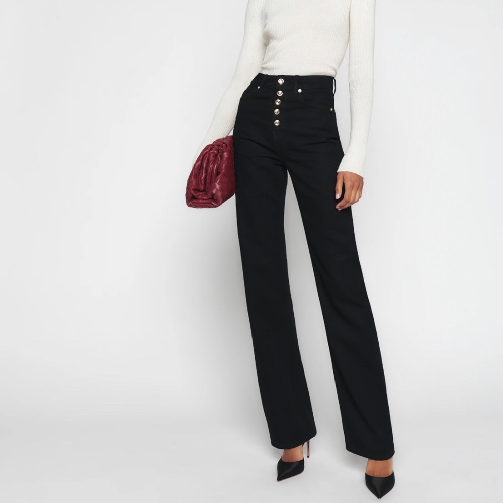 REFORMATION Wilder High Rise Wide Leg Jeans 26
